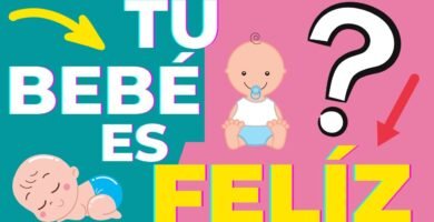 ¿Cómo saber que un bebé es feliz?