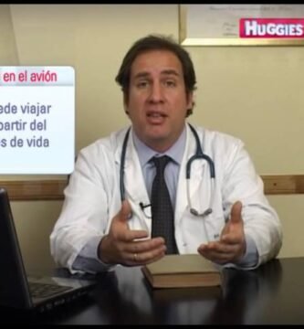 ¿Cuántos meses debe tener un bebé para viajar en avión?