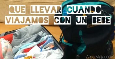 Checklist para qué llevar en la maleta de mano para viajar con bebés