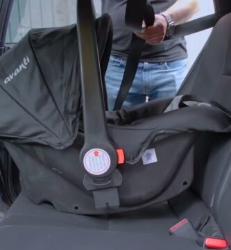 Cómo transportar a un recién nacido en el coche