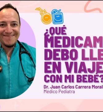 Mitos y verdades sobre qué medicamentos llevar al viajar con bebés